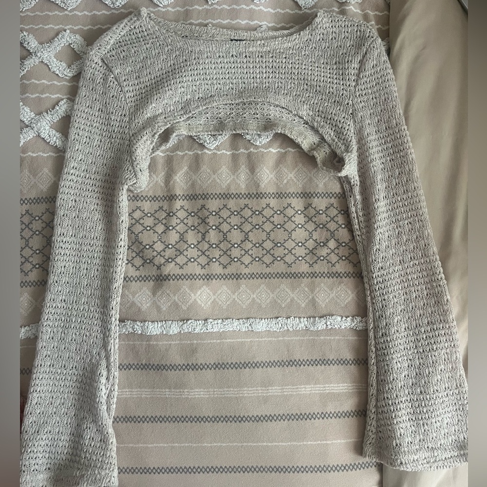 SHEIN half top to wear over bathing suit